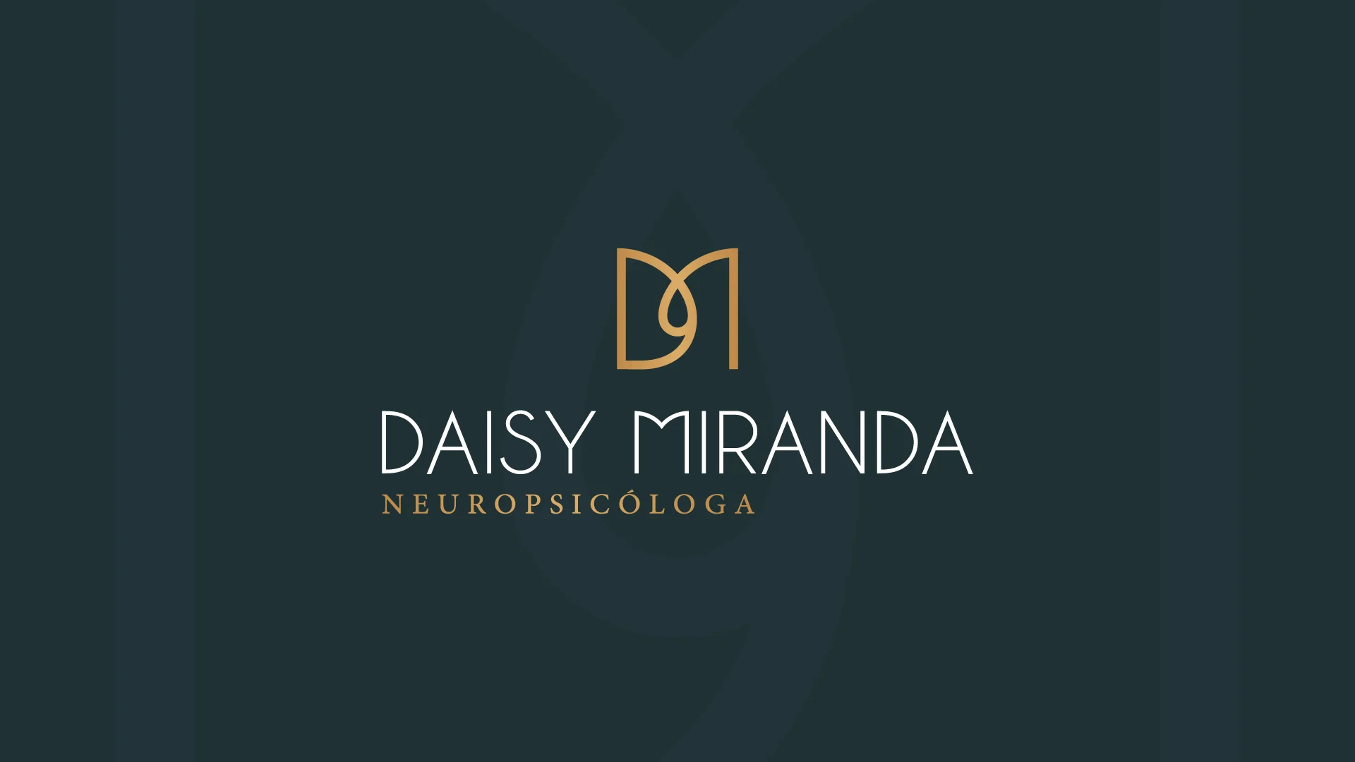 Identidade Visual da Dra. Daisy Miranda, desenvolvido por Andreza Araújo, especialista em Design de Marcas.
